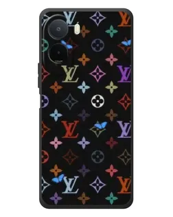 Чехол для Xiaomi Poco C81 Pro с картинкой «Цветная монограмма LV»