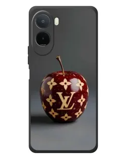 Чехол для Xiaomi Poco C81 Pro с картинкой «Красное яблоко LV»