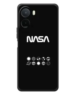 Чехол для Xiaomi Poco C81 Pro с картинкой «NASA — технический принт»
