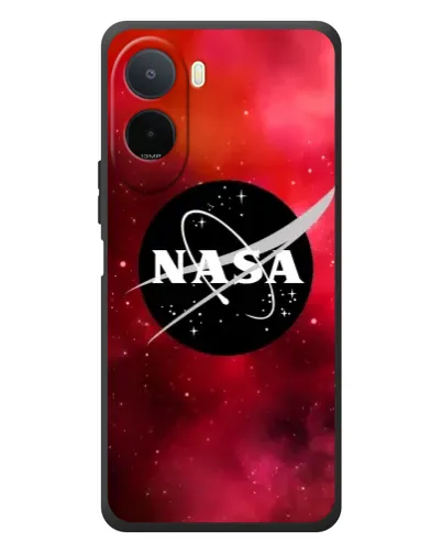 Чехол для Xiaomi Poco C81 Pro с картинкой «NASA — красная туманность»