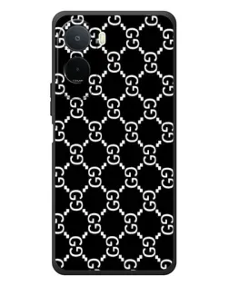 Чехол для Xiaomi Poco C81 Pro с картинкой «Gucci — сетчатый паттерн» Чехол для Xiaomi Poco C81 Pro с картинкой «Gucci — сетчатый паттерн»