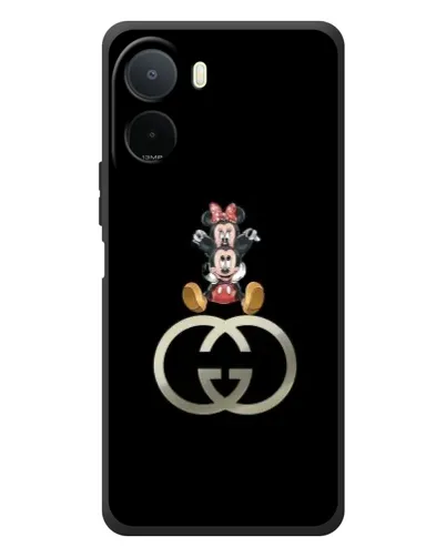 Чохол для Xiaomi Poco C81 Pro з картинкою «Мінні Маус на лого» Чохол для Xiaomi Poco C81 Pro з картинкою «Мінні Маус на лого»