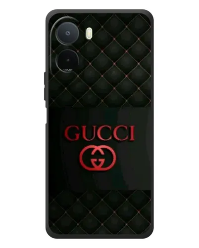 Чохол для Xiaomi Poco C81 Pro з картинкою «Gucci — стьобаний чорний» Чохол для Xiaomi Poco C81 Pro з картинкою «Gucci — стьобаний чорний»