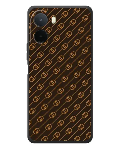 Чохол для Xiaomi Poco C81 Pro з картинкою «Gucci — золоті діагоналі» Чохол для Xiaomi Poco C81 Pro з картинкою «Gucci — золоті діагоналі»