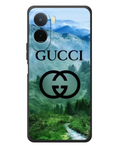 Чохол для Xiaomi Poco C81 Pro з картинкою «Gucci — гірський пейзаж» Чохол для Xiaomi Poco C81 Pro з картинкою «Gucci — гірський пейзаж»