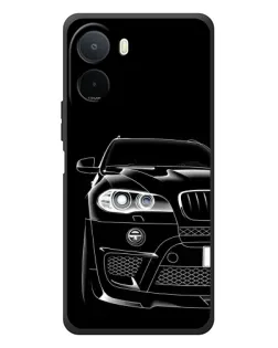 Чехол для Xiaomi Poco C81 Pro с картинкой «Темный силуэт BMW»