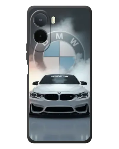Чехол для Xiaomi Poco C81 Pro с картинкой «BMW в белом дыму» Чехол для Xiaomi Poco C81 Pro с картинкой «BMW в белом дыму»