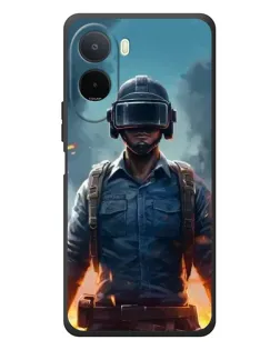 Чехол для Xiaomi Poco C81 Pro с картинкой «PUBG — реалистичный герой»