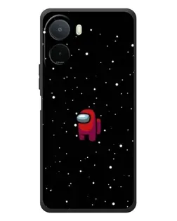 Чехол для Xiaomi Poco C81 Pro с картинкой «Красный Among Us»