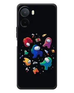 Чехол для Xiaomi Poco C81 Pro с картинкой «Among Us космос»