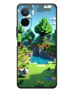Чехол для Xiaomi Poco C81 Pro с картинкой «Minecraft летний день»