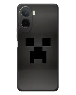 Чехол для Xiaomi Poco C81 Pro с картинкой «Черный крипер градиент»