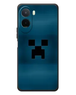 Чехол для Xiaomi Poco C81 Pro с картинкой «Крипер текстура»