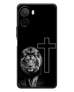 Чехол для Xiaomi Poco C81 Pro с картинкой «Лев и Крест»