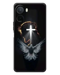 Чехол для Xiaomi Poco C81 Pro с картинкой «Голубь и Свет»