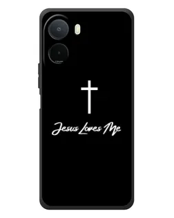 Чехол для Xiaomi Poco C81 Pro с картинкой «Иисус любит тебя»