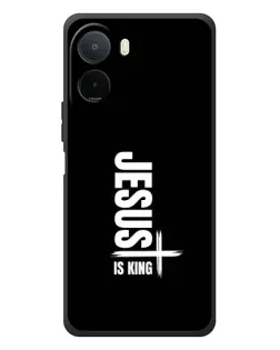 Чехол для Xiaomi Poco C81 Pro с картинкой «Вертикаль веры Jesus»