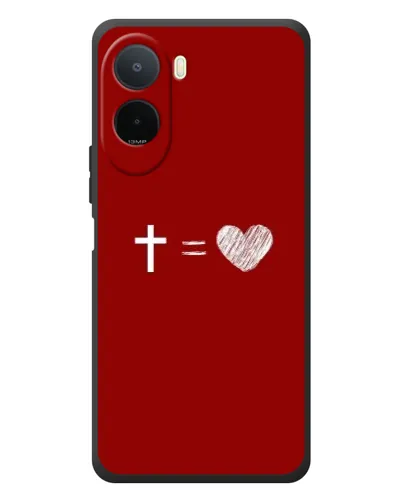 Чехол для Xiaomi Poco C81 Pro с картинкой «Уравнение любви» Чехол для Xiaomi Poco C81 Pro с картинкой «Уравнение любви»