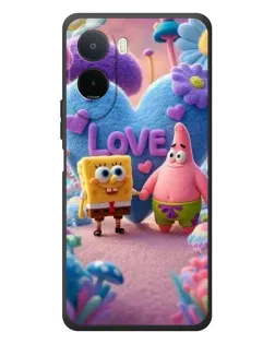 Чехол для Xiaomi Poco C81 Pro с картинкой «Губка Боб Патрик»