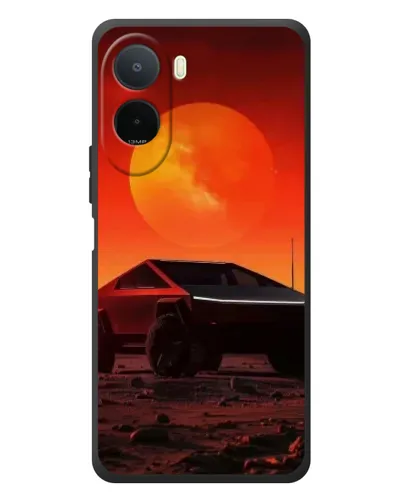 Чехол для Xiaomi Poco C81 Pro с картинкой «Cybertruck на Марсе» Чехол для Xiaomi Poco C81 Pro с картинкой «Cybertruck на Марсе»