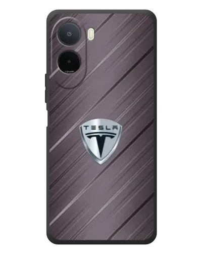 Чехол для Xiaomi Poco C81 Pro с картинкой «Металлическая текстура Tesla» Чехол для Xiaomi Poco C81 Pro с картинкой «Металлическая текстура Tesla»