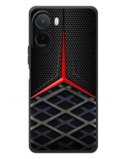 Чехол для Xiaomi Poco C81 Pro с картинкой «Mercedes Carbon Grid»