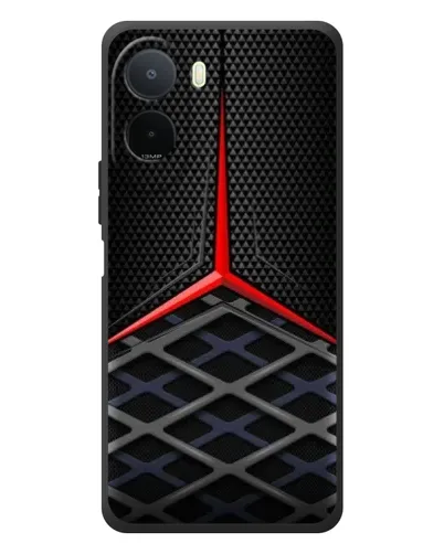 Чехол для Xiaomi Poco C81 Pro с картинкой «Mercedes Carbon Grid»