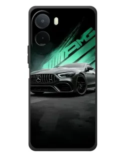Чехол для Xiaomi Poco C81 Pro с картинкой «Темный Mercedes AMG»