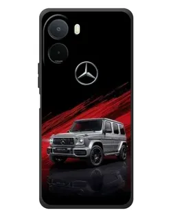 Чехол для Xiaomi Poco C81 Pro с картинкой «Mercedes G-Class красный»