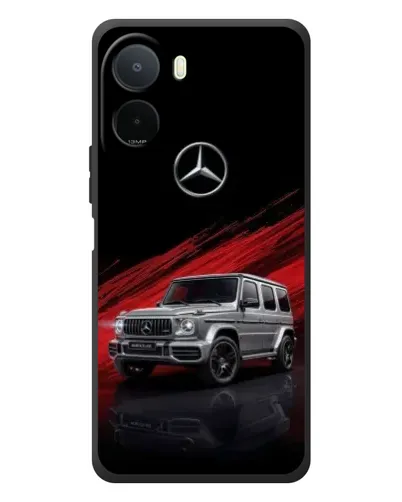 Чехол для Xiaomi Poco C81 Pro с картинкой «Mercedes G-Class красный»
