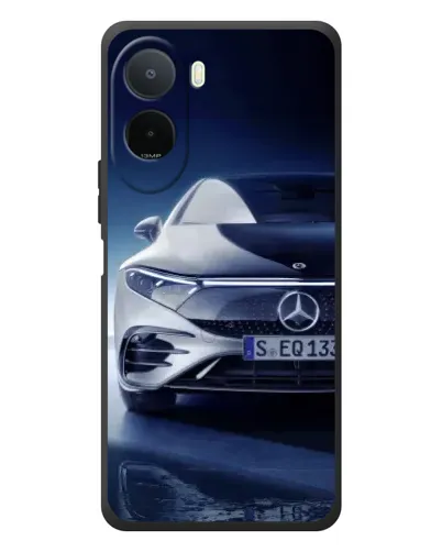 Чехол для Xiaomi Poco C81 Pro с картинкой «Mercedes EQ — будущее»