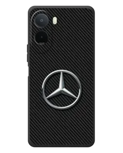 Чехол для Xiaomi Poco C81 Pro с картинкой «Карбоновый Mercedes стиль»