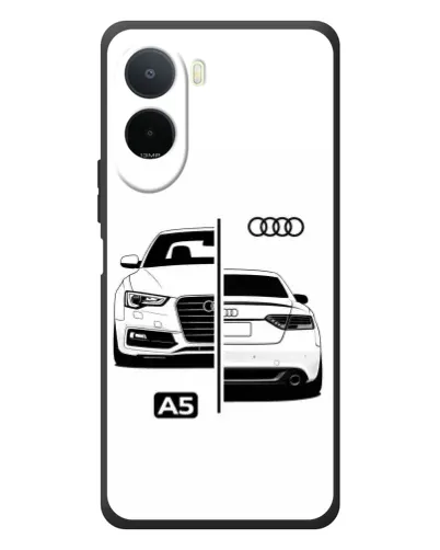Чехол для Xiaomi Poco C81 Pro с картинкой «Audi — контрастный дизайн» Чехол для Xiaomi Poco C81 Pro с картинкой «Audi — контрастный дизайн»