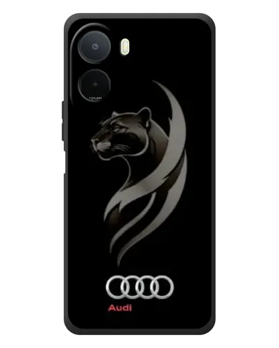 Чехол для Xiaomi Poco C81 Pro с картинкой «Графика — пантера и Audi» Чехол для Xiaomi Poco C81 Pro с картинкой «Графика — пантера и Audi»