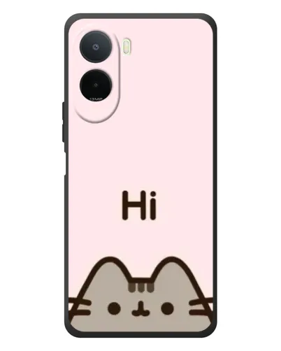 Чехол для Xiaomi Poco C81 Pro с картинкой «Пушин говорит Hi» Чехол для Xiaomi Poco C81 Pro с картинкой «Пушин говорит Hi»