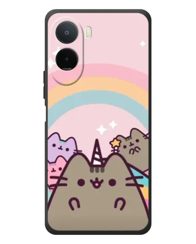 Чехол для Xiaomi Poco C81 Pro с картинкой «Единорог Pusheen» Чехол для Xiaomi Poco C81 Pro с картинкой «Единорог Pusheen»