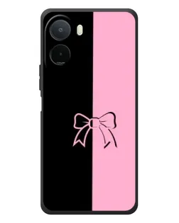 Чехол для Xiaomi Poco C81 Pro с картинкой «Половинки банта»