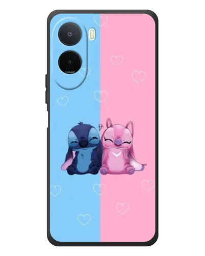 Чехол для Xiaomi Poco C81 Pro с картинкой «Stitch и Angel Love» Чехол для Xiaomi Poco C81 Pro с картинкой «Stitch и Angel Love»