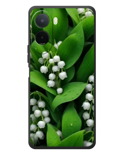 Чохол для Xiaomi Poco C81 Pro з картинкою «Конвалії в зелені»