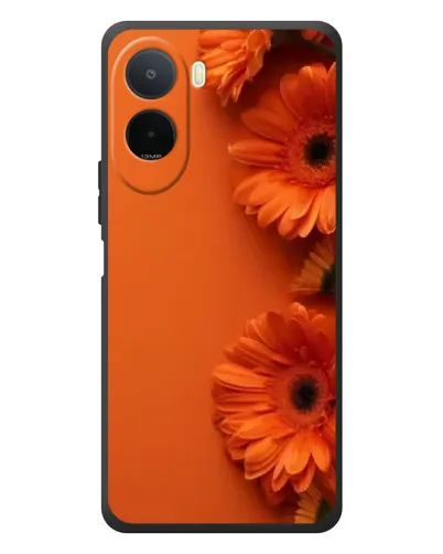 Чохол для Xiaomi Poco C81 Pro з картинкою «Помаранчеві гербери»