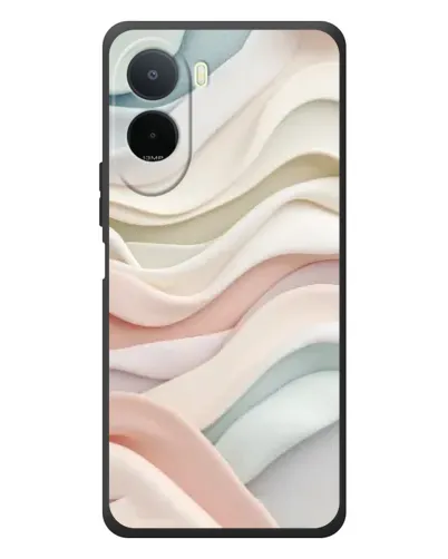 Чехол для Xiaomi Poco C81 Pro с картинкой «Пастельные нежные волны»
