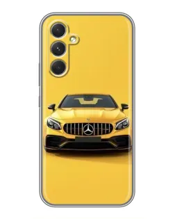 Чехол для Xiaomi Poco C81 с картинкой «Желтый Mercedes GT» Чехол для Xiaomi Poco C81 с картинкой «Желтый Mercedes GT»
