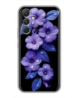 Чехол для Xiaomi Poco C81 с картинкой «Фиолетовые цветы с росою» Чехол для Xiaomi Poco C81 с картинкой «Фиолетовые цветы с росою»