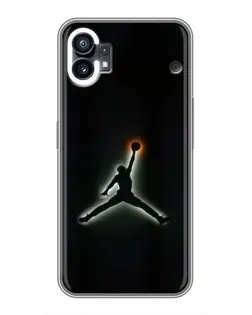 Чехол для Xiaomi Poco C81x с картинкой «Jordan Gradient Logo»