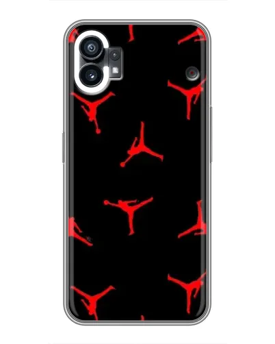 Чехол для Xiaomi Poco C81x с картинкой «Jordan Red Pattern» Чехол для Xiaomi Poco C81x с картинкой «Jordan Red Pattern»