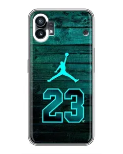 Чехол для Xiaomi Poco C81x с картинкой «Jordan Cyan 23»