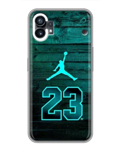 Чехол для Xiaomi Poco C81x с картинкой «Jordan Cyan 23» Чехол для Xiaomi Poco C81x с картинкой «Jordan Cyan 23»