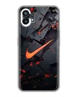 Чехол для Xiaomi Poco C81x с картинкой «Nike — эффект разломов» Чехол для Xiaomi Poco C81x с картинкой «Nike — эффект разломов»