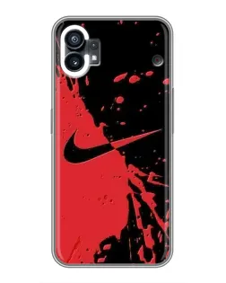 Чехол для Xiaomi Poco C81x с картинкой «Красные брызги Nike» Чехол для Xiaomi Poco C81x с картинкой «Красные брызги Nike»