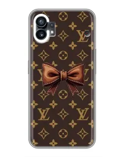 Чехол для Xiaomi Poco C81x с картинкой «LV с бантом»